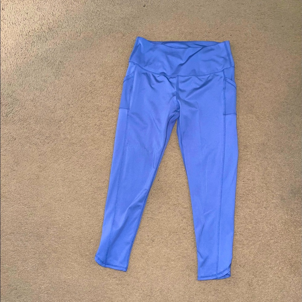 Baby blue leggings